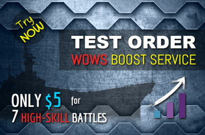 TEST ORDER - TRY OUR WOWS SERVICES 